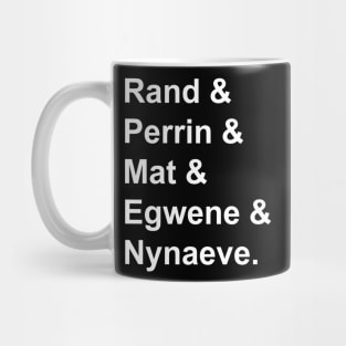 Emond's Field Five Names. Mug